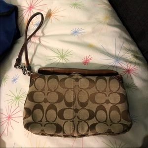 Coach wristlet